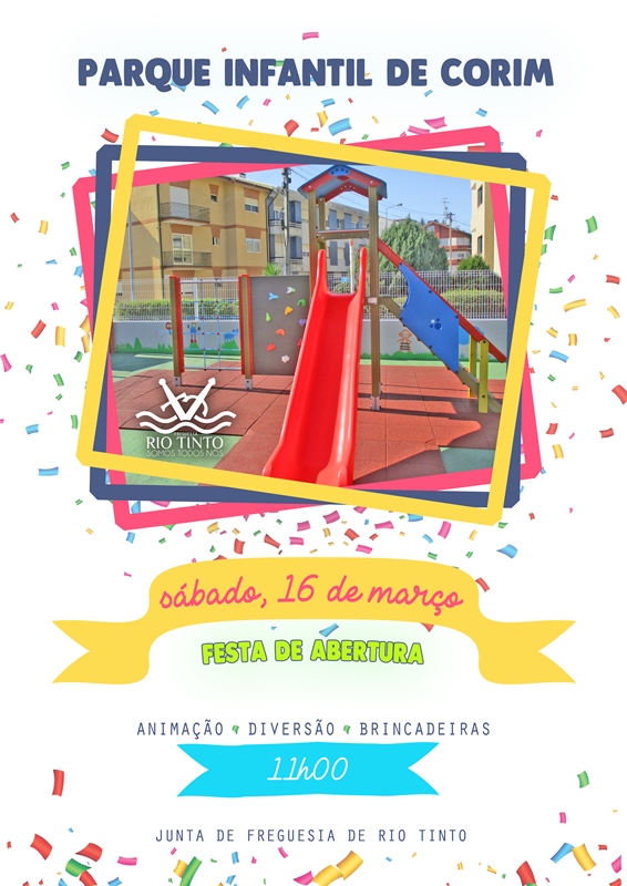 2019 03 16 Abertura do parque infantil do corim