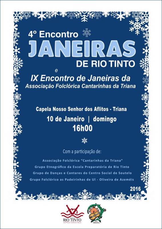 2016 01 10 4º Encontro de Janeiras de Rio Tinto