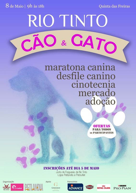2016 05 08 CARTAZ RIO TINTO cão e gato