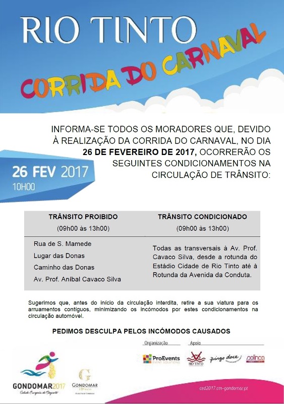2017 02 23 Corrida do Carnaval condicionamentos de trânsito