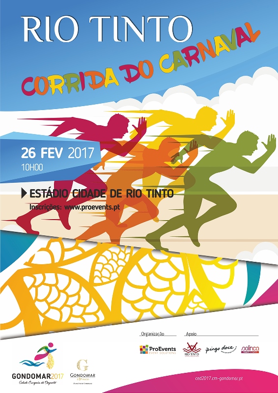 2017 02 26 Cartaz Rio Tinto Corrida Carnaval