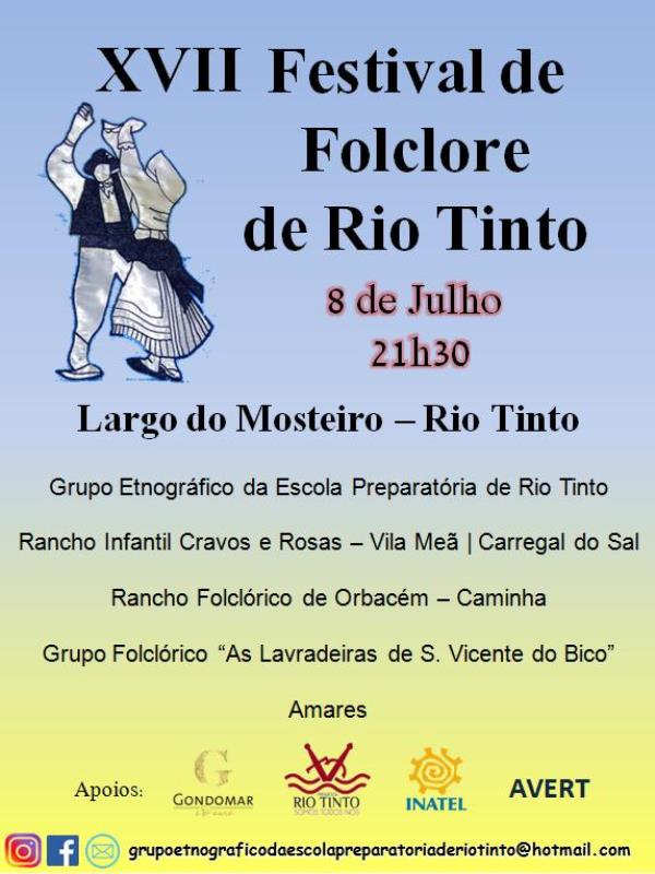2017 07 08 XVII Festival Folclore de Rio Tinto