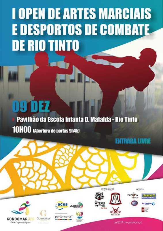2017 12 09 I Open de Artes Marciais e Desportos de Combate de Rio Tinto