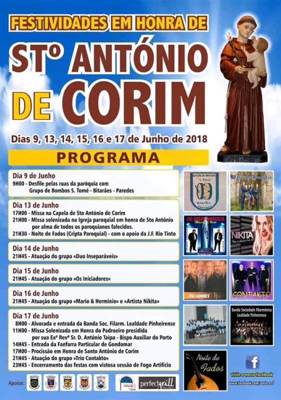 2018 06 17 Festividades em Honra de S. António do Corim