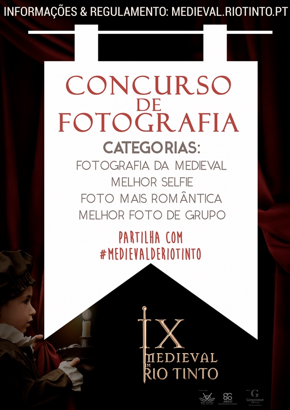 2018 09 13 Cartaz do Concurso de Fotografia da Medieval