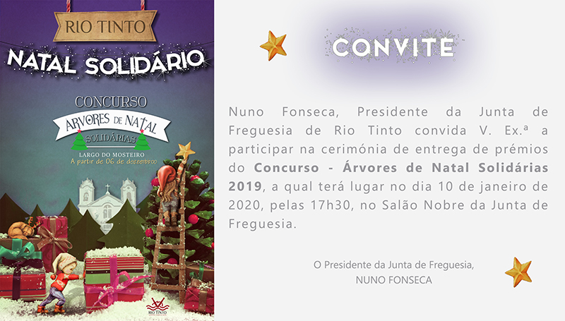 2020 01 10 Convite Prémios das Árvores de Natal
