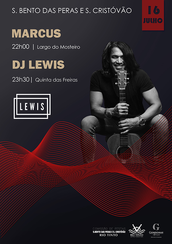 2022 07 16 Cartaz Marcus DJ Lewis